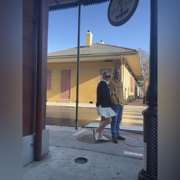 NWT Size LP (P2P 25") - Anthropologie Maeve Sweater Twofer Mini Dress - Picture 11 of 16